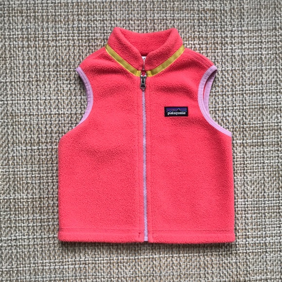 Patagonia Fleece Vest (size 6-12m)